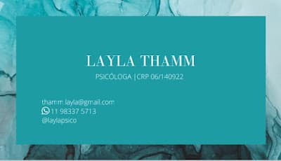 Layla Thamm Psicanalista